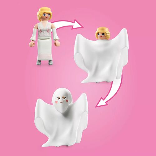 PLAYMOBIL - PRINCESA CON DISFRAZ DE FANTASMA