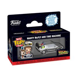 FUNKO BITTY POP! RIDES: REGRESO AL FUTURO - MARTY MCFLY CON MÁQUINA DEL TIEMPO