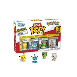 FUNKO BITTY POP! POKÉMON – PIKACHU, VAPOREON, CATERPIE Y CUBONE