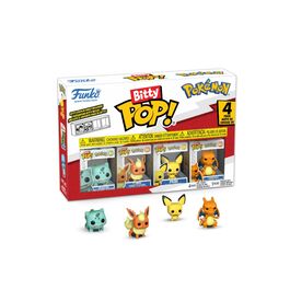 FUNKO BITTY POP! POKÉMON – BULBASAUR, FLAREON, PICHU Y CHARIZARD