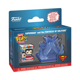 FUNKO BITTY POP! TOWN: DC - SUPERMAN CON FORTALEZA DE LA SOLEDAD