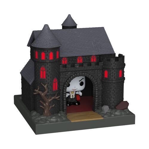 FUNKO BITTY POP! TOWN: UNIVERSAL MONSTERS - DRÁCULA CON CASTILLO