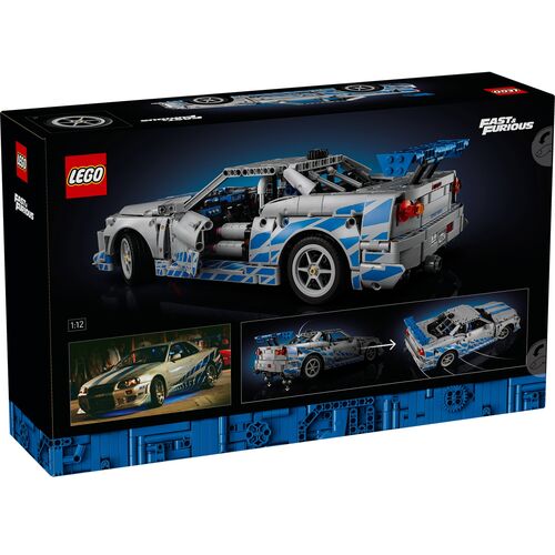 LEGO TECHNIC: 2FAST 2FURIOUS - COCHE NISSAN SKYLINE GT-R (R34)