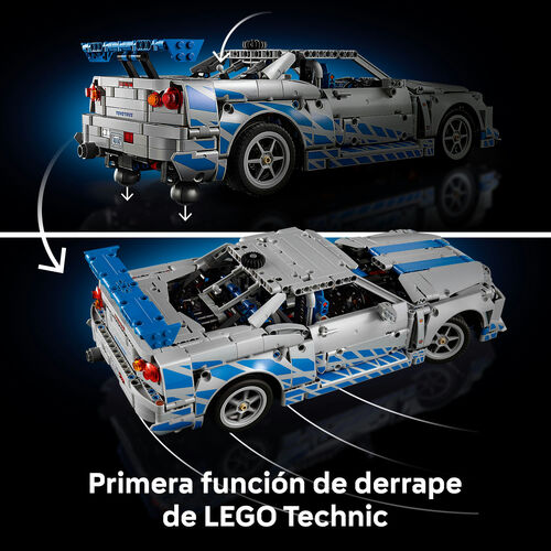 LEGO TECHNIC: 2FAST 2FURIOUS - COCHE NISSAN SKYLINE GT-R (R34)