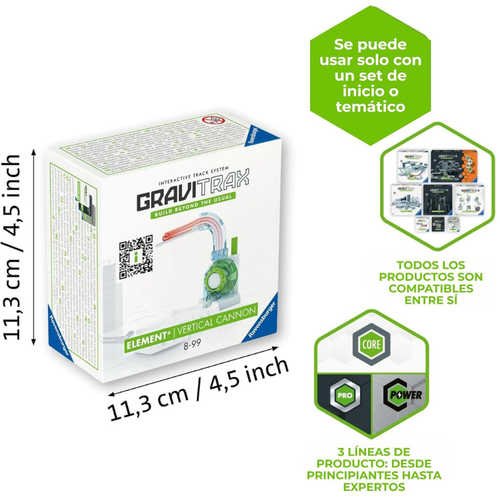 RAVENSBURGER GRAVITRAX POWER ELEMENT - VERTICAL CANON