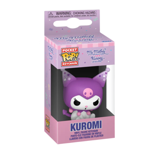 FUNKO POP! KEYCHAIN HELLO KITTY - MY MELODY KUROMI