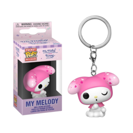 FUNKO POP! KEYCHAIN HELLO KITTY - MY MELODY