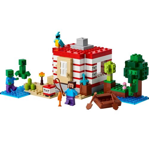 LEGO MINECRAFT - LA CASA-DINAMITA DE LA SELVA
