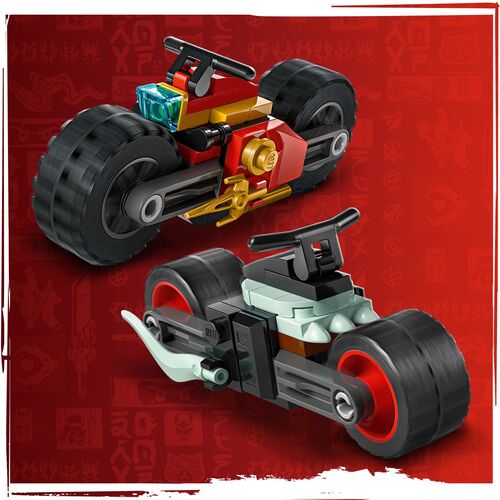 LEGO NINJAGO - CARRERA RELÁMPAGO EN MOTO DE KAI