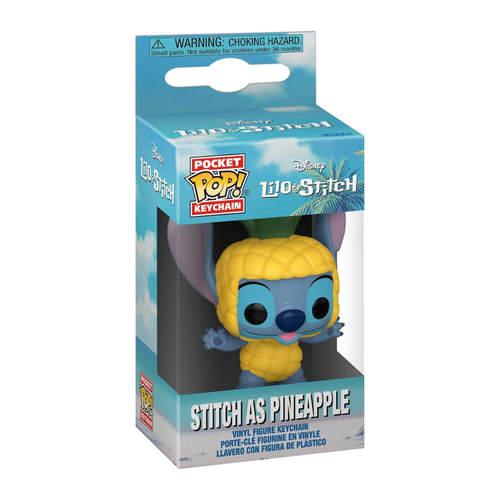 FUNKO POP! KEYCHAIN DISNEY - STITCH DISFRAZADO DE PIÑA