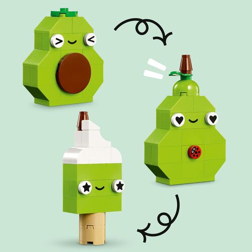 LEGO CLASSIC - AMIGOS NUTRITIVOS CREATIVOS