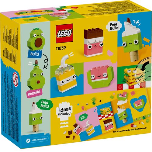 LEGO CLASSIC - AMIGOS NUTRITIVOS CREATIVOS