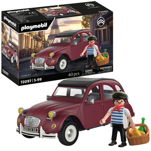 PLAYMOBIL CITROËN 2CV GRANATE EXCLUSIVO