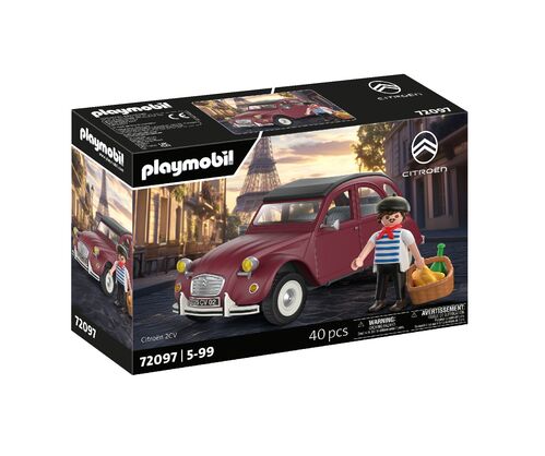 PLAYMOBIL CITROËN 2CV GRANATE EXCLUSIVO