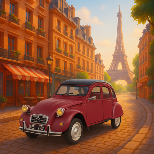 PLAYMOBIL CITROËN 2CV GRANATE EXCLUSIVO