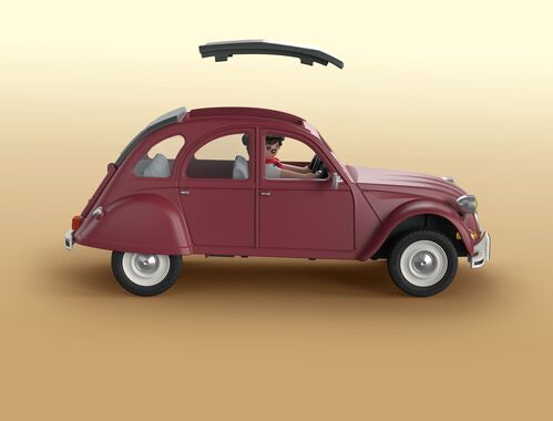 PLAYMOBIL CITROËN 2CV GRANATE EXCLUSIVO