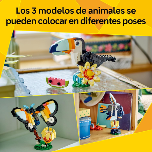 LEGO CREATOR: FAUNA SALVAJE - TUCÁN TROPICAL