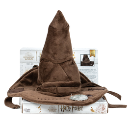 PELUCHE HARRY POTTER - SOMBRERO SELECCIONADOR CON SONIDO INGLÉS 24 CM