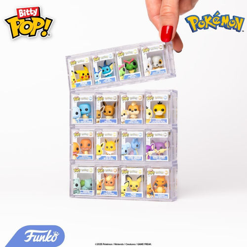 FUNKO BITTY POP! POKEMON - MULTIPACK 12 PERSONAJES
