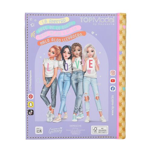 TOP MODEL LIBRO DE MEJORES AMIGAS SP