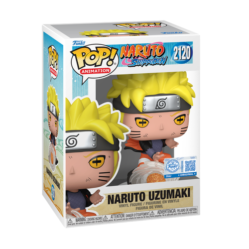 FUNKO POP! NARUTO SHIPPUDEN - NARUTO LAVA (EXCLUSIVO)