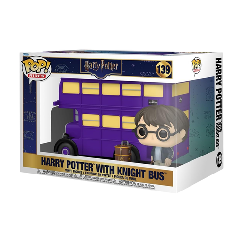 FUNKO POP! RIDES - HARRY POTTER CON EL AUTOBÚS NOCTÁMBULO