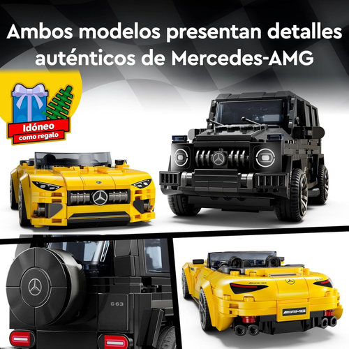 LEGO SPEED CHAMPIONS - MERCEDES-AMG G 63 Y MERCEDES-AMG SL 63
