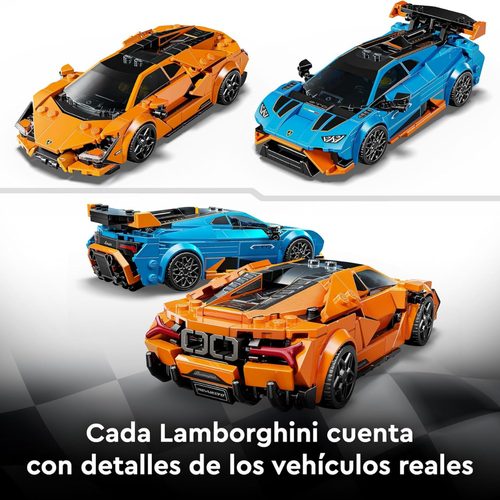 LEGO SPEED CHAMPIONS - LAMBORGHINI REVUELTO Y HURACÁN STO
