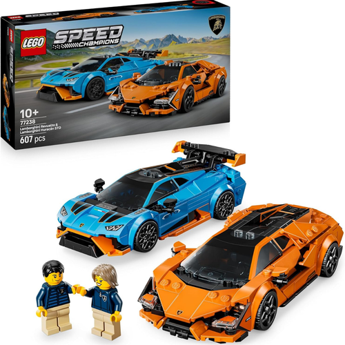 LEGO SPEED CHAMPIONS - LAMBORGHINI REVUELTO Y HURACÁN STO