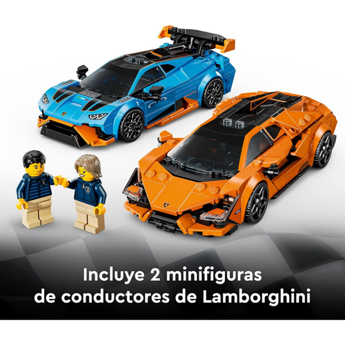 LEGO SPEED CHAMPIONS - LAMBORGHINI REVUELTO Y HURACÁN STO