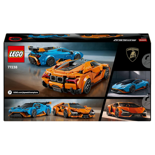 LEGO SPEED CHAMPIONS - LAMBORGHINI REVUELTO Y HURACÁN STO