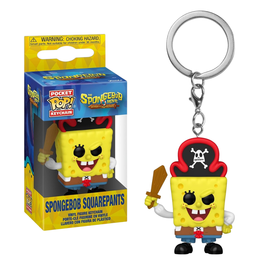 FUNKO POP! KEYCHAIN: BOB ESPONJA LA PELÍCULA - BOB ESPONJA PIRATA