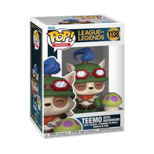 FUNKO POP! LEAGUE OF LEGENDS – TEEMO CON CHAMPIÑÓN