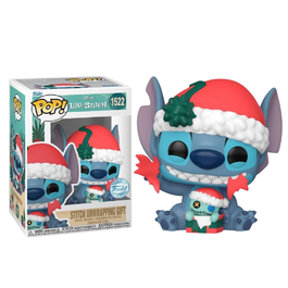 FUNKO POP! LILO & STITCH - STITCH DESENVOLVIENDO REGALO (EDICIÓN ESPECIAL)