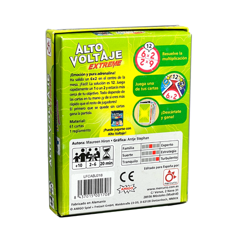 JUEGO ALTO VOLTAJE EXTREME