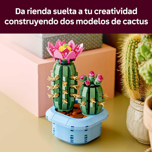 LEGO BOTANICALS - CACTUS EN FLOR