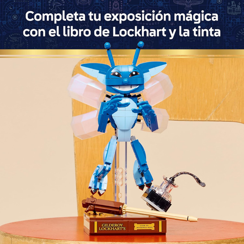 LEGO HARRY POTTER – DUENDECILLO DE CORNUALLES CON LIBRO Y VARITA DE GILDEROY LOCKHART