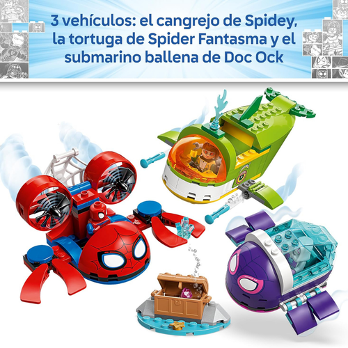 LEGO MARVEL - SPIDEY: VEHÍCULOS SUBMARINOS