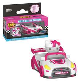 FUNKO BITTY POP! RIDES: SANRIO - HELLO KITTY EN COCHE DE CARRERAS