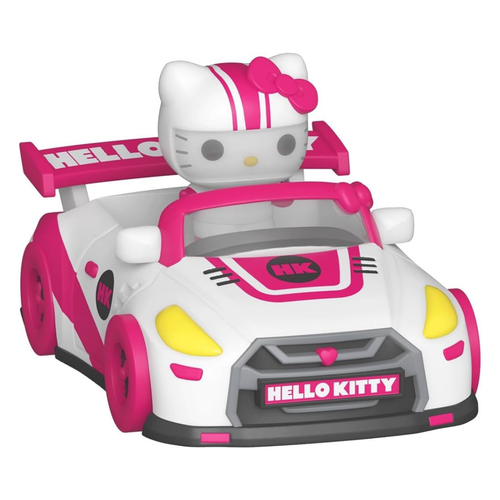 FUNKO BITTY POP! RIDES: SANRIO - HELLO KITTY EN COCHE DE CARRERAS
