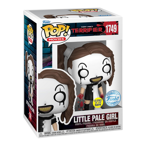 FUNKO POP! TERRIFIER: NIÑA PÁLIDA CON RATA - EXCLUSIVO (GITD)