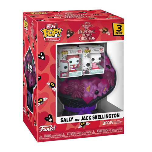 FUNKO BITTY POP! BOUQUET PESADILLA ANTES DE NAVIDAD: SAN VALENTÍN - JACK Y SALLY