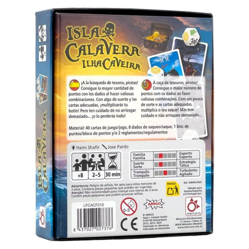 JUEGO ISLA CALAVERA