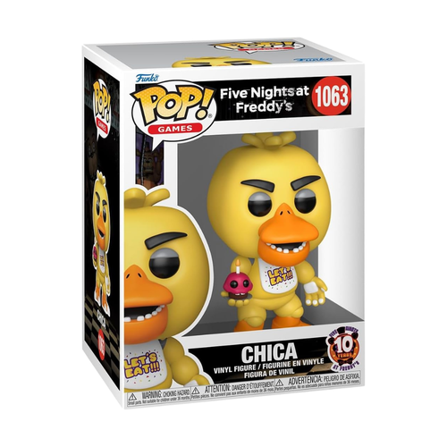 FUNKO POP! FIVE NIGHTS AT FREDDY'S – CHICA (10 YEARS)