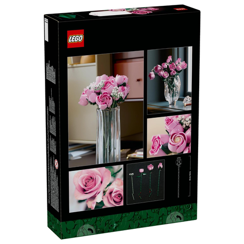 LEGO BOTANICALS - RAMO DE ROSAS ROSADAS