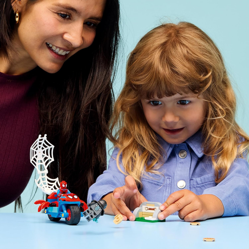 LEGO MARVEL - SPIDEY EN SU MOTO VS RINO