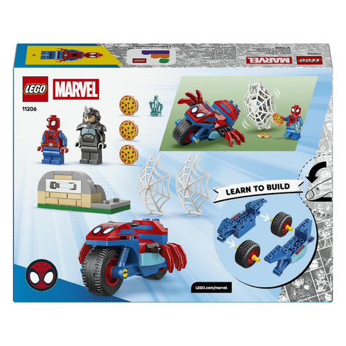 LEGO MARVEL - SPIDEY EN SU MOTO VS RINO