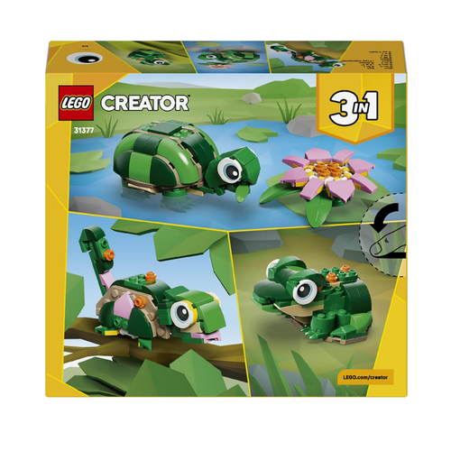 LEGO CREATOR 3EN1 - TORTUGA CON FLOR DE NENÚFAR