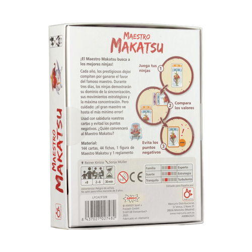 JUEGO MAESTRO MAKATSU