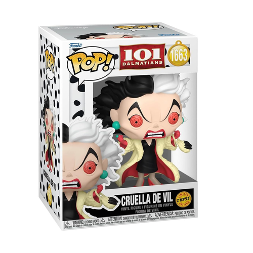 FUNKO POP! DISNEY: 101 DÁLMATAS - CRUELLA DE VIL (CHASE)